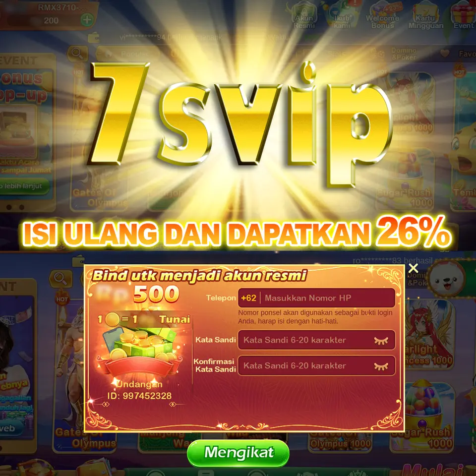 7svip Daftar Sekarang - Unduh APK